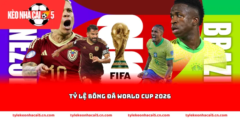 Thông tin về hình thức thi đấu kèo bóng đá World Cup 2026